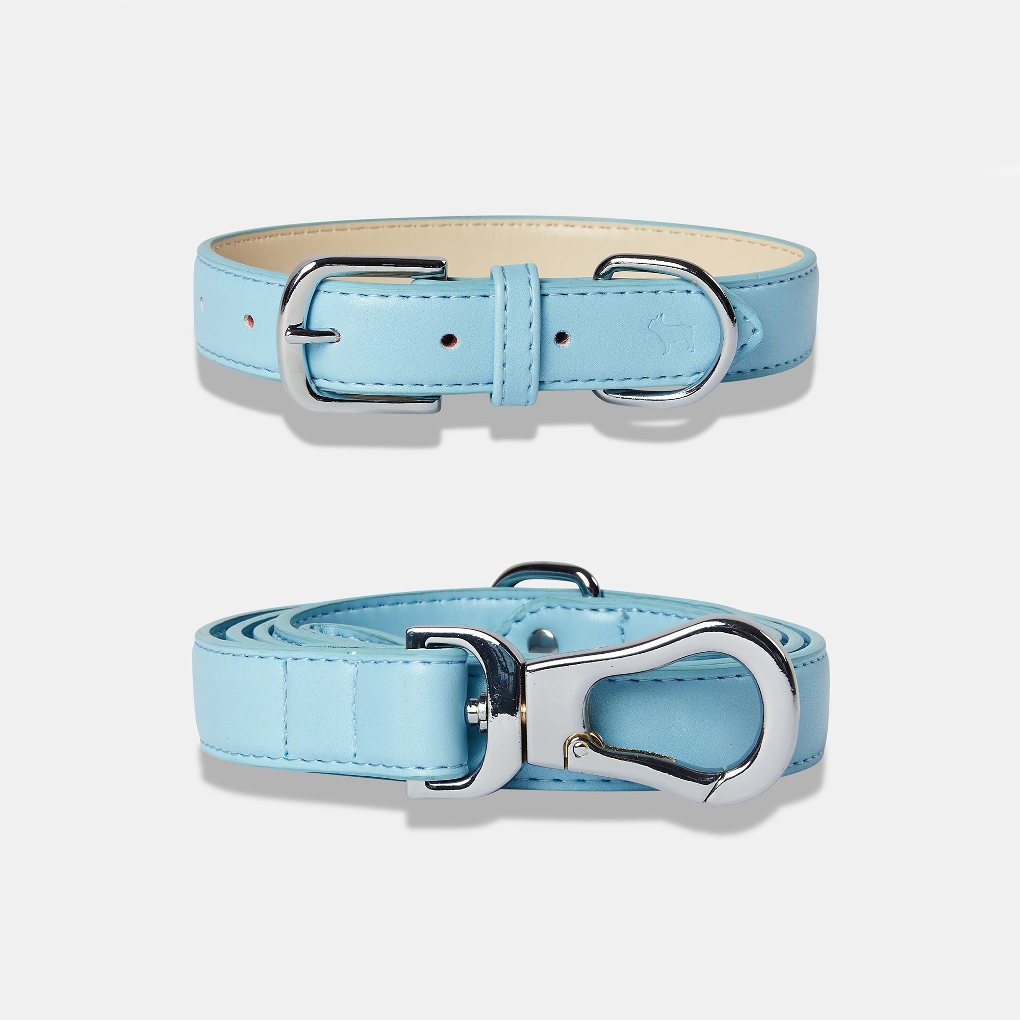 Blue Dog Collar and Lead Set Barc London