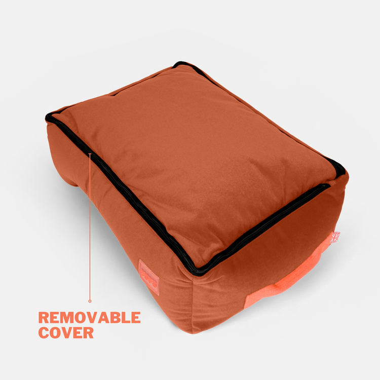 Rust Orange Premium Everyday Bed