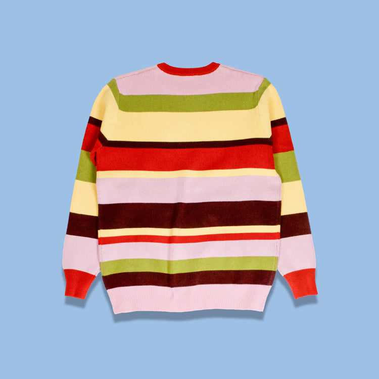 Holiday Club Knitted Jumper, Stripes