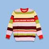 Holiday Club Knitted Jumper, Stripes