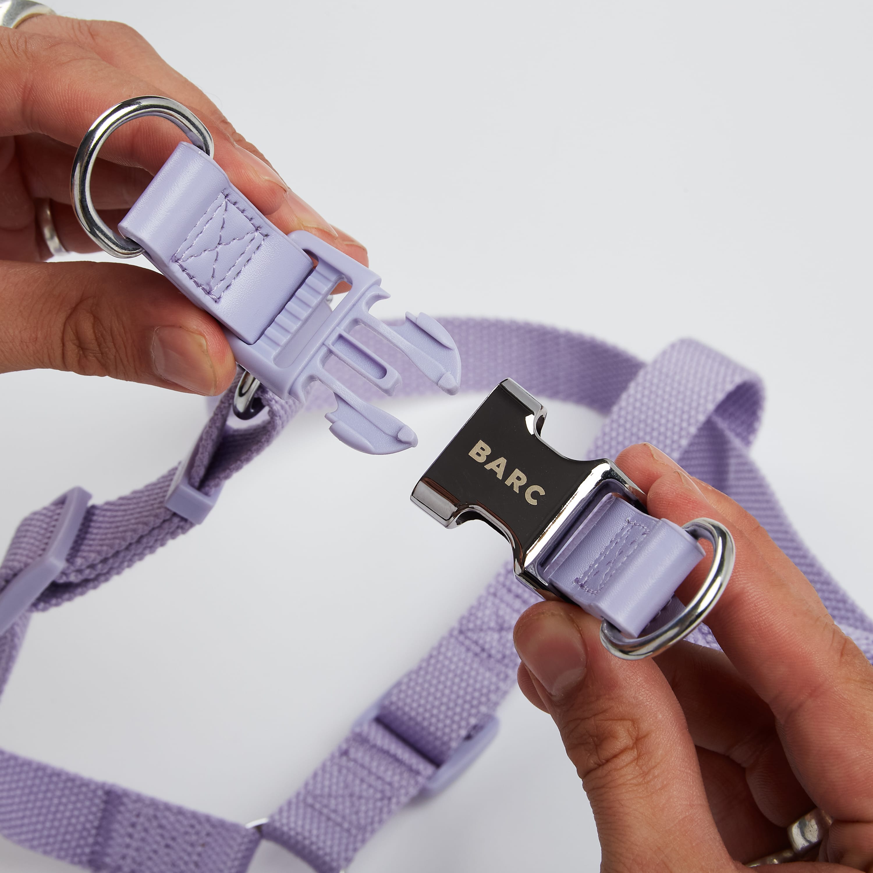 Light purple 2024 dog harness